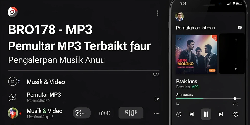 Antarmuka utama BRO178 yang intuitif dan user-friendly.