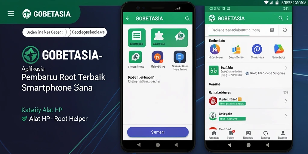 Screenshot GOBETASIA menampilkan antarmuka pengguna yang sederhana dan intuitif.
